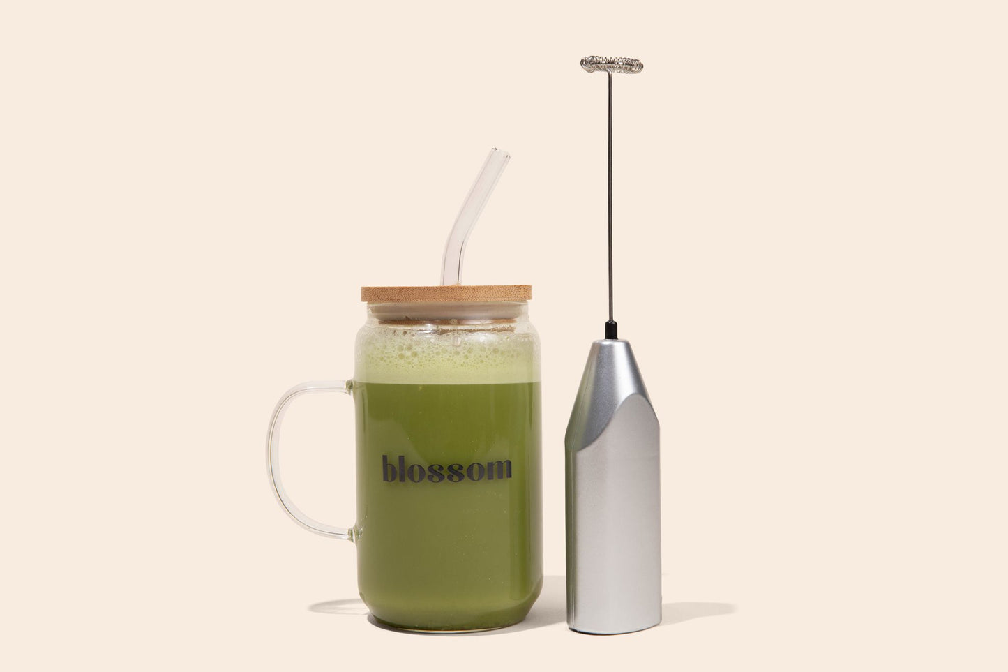 Free Blossom Hot and Cold Mug + Frother Pack